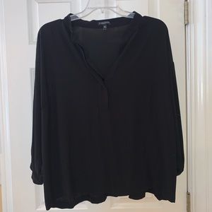 EILEEN FISHER black blouse
